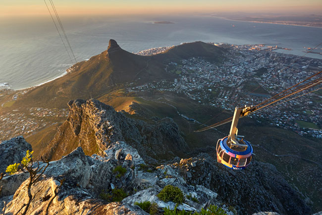 Cape Town City Tour Table Mountain Cableway view